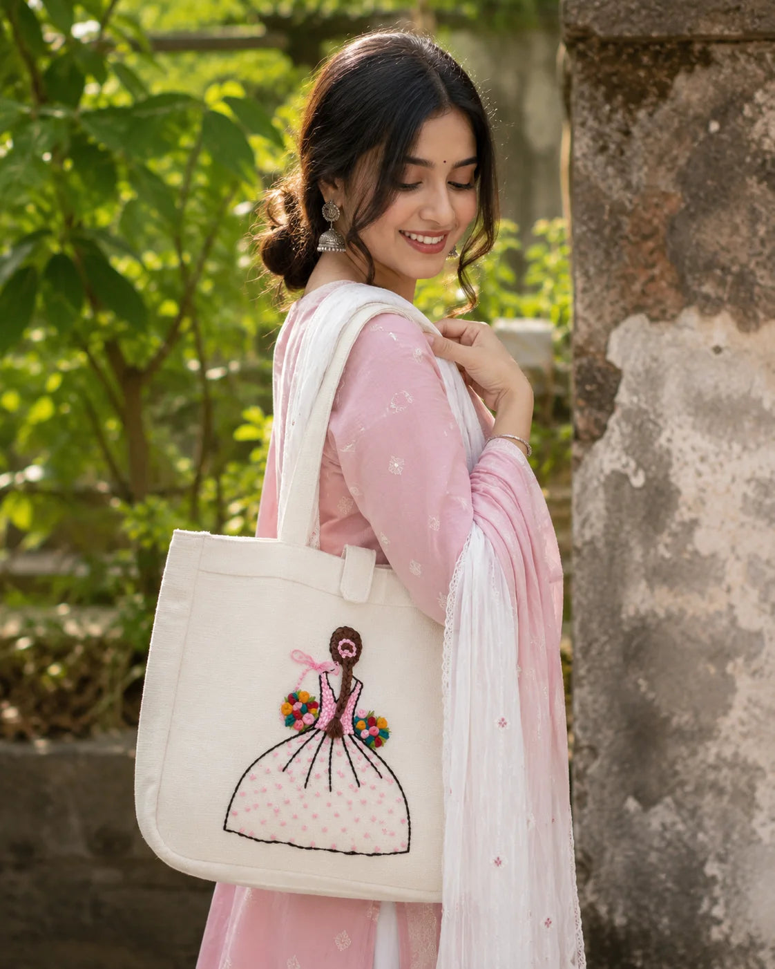 Hand Stitch Ladies Side Bag – Dream of Grace