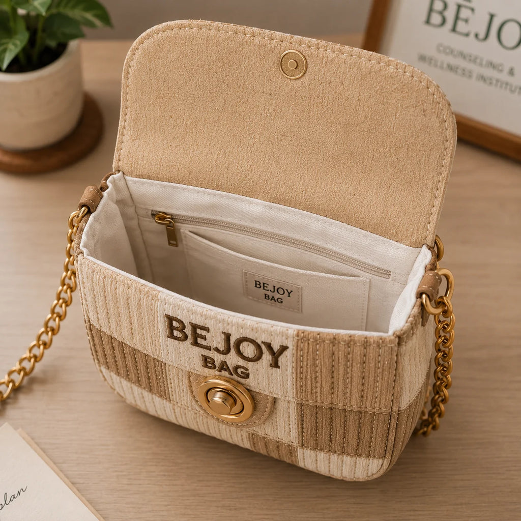 Serene Journey Wellness Patchwork Bag