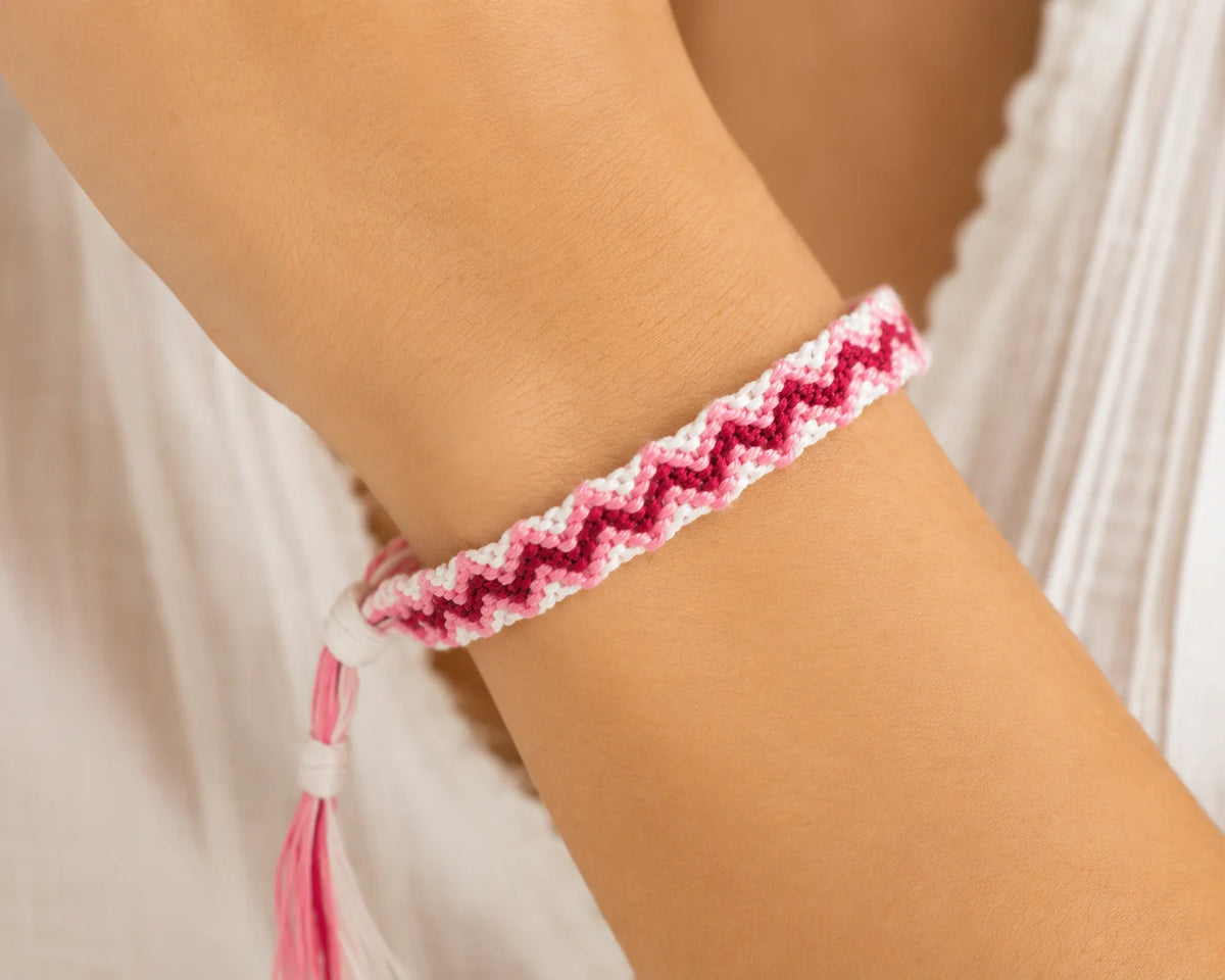 Handmade Yarn Bracelet – Sweet Harmony
