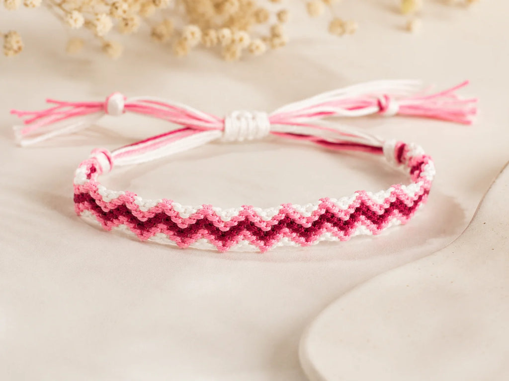 Handmade Yarn Bracelet – Sweet Harmony