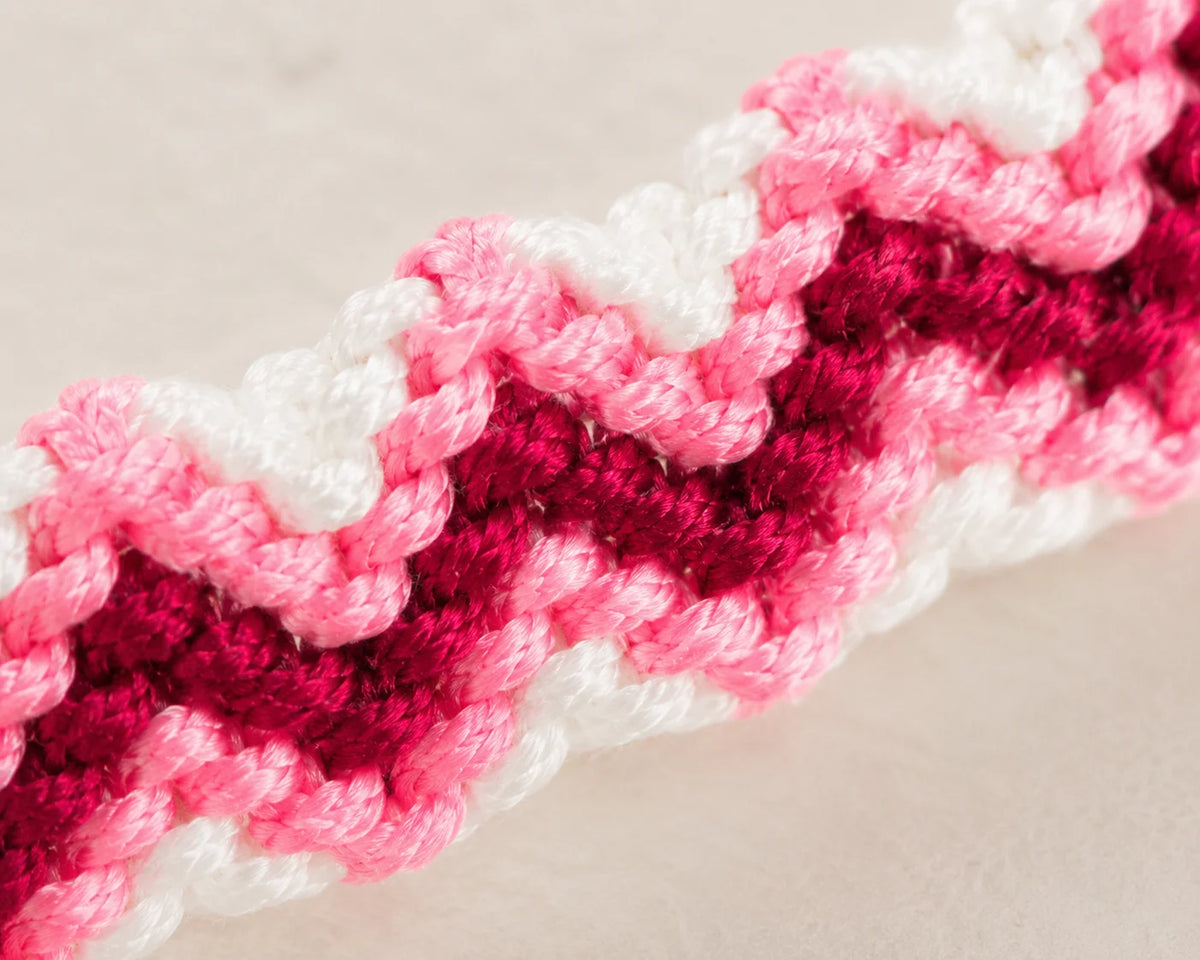 Handmade Yarn Bracelet – Sweet Harmony