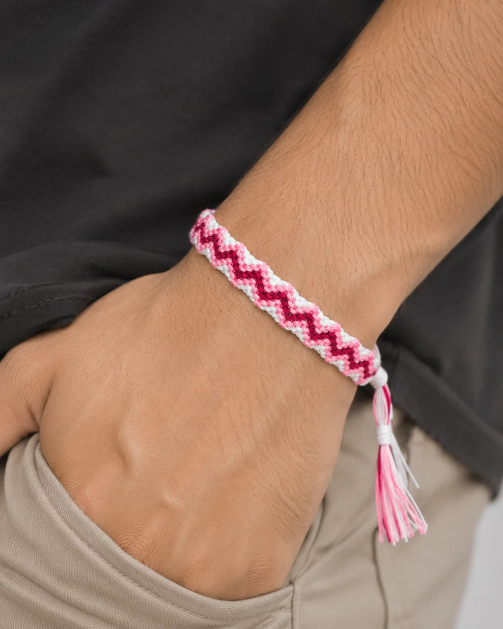 Handmade Yarn Bracelet – Sweet Harmony