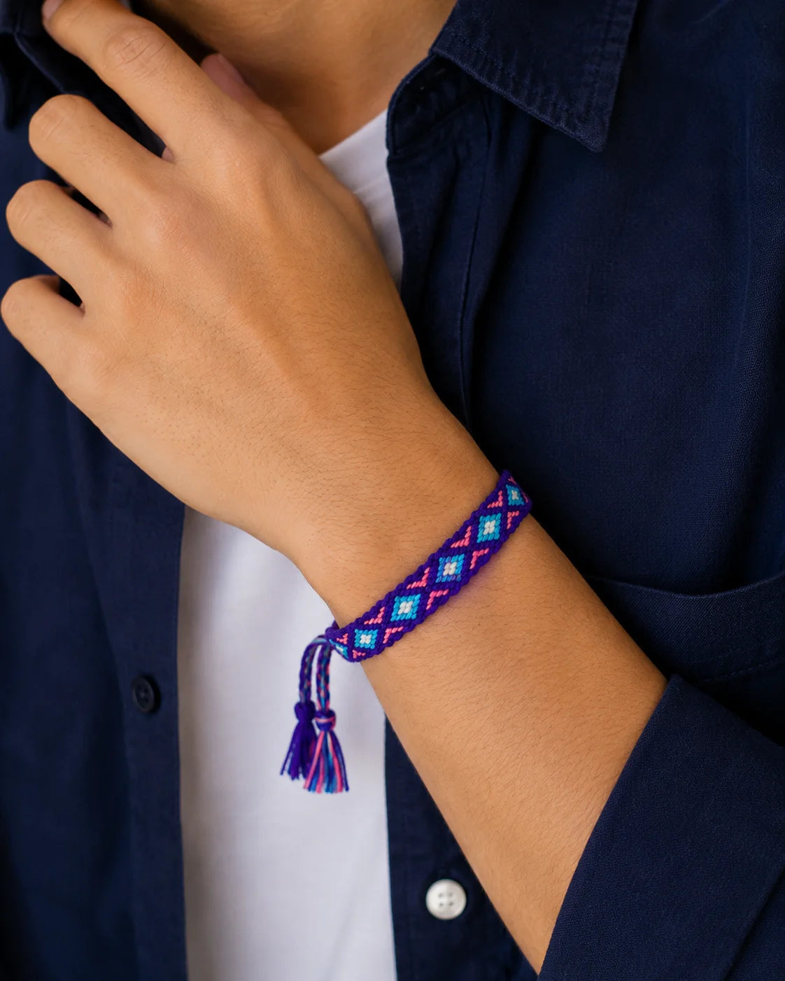 Handmade Friendship  Bracelet – Colorful Connection