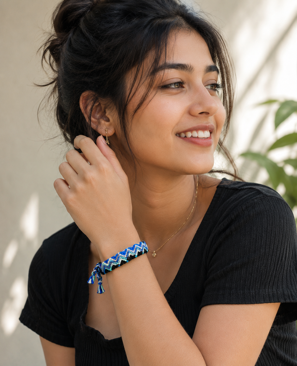 Handmade Friendship Bracelet – Ocean Waves