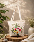 Hand Stitch Ladies Side Bag – Bloom with Joy