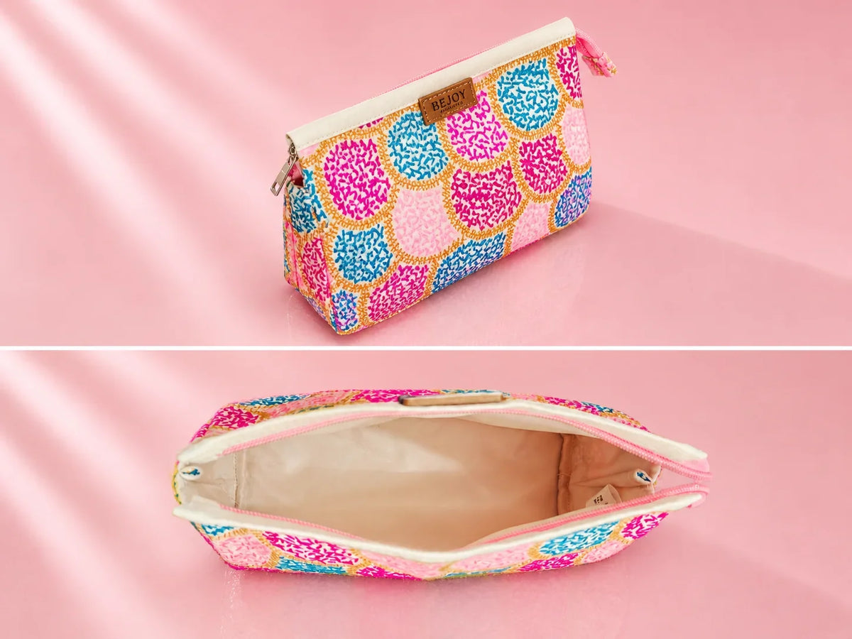 Hand Stitch Pouch – Blooming Hope