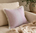 Handstitch Cushion - Pastel Joy