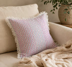Handstitch Cushion - Pastel Joy