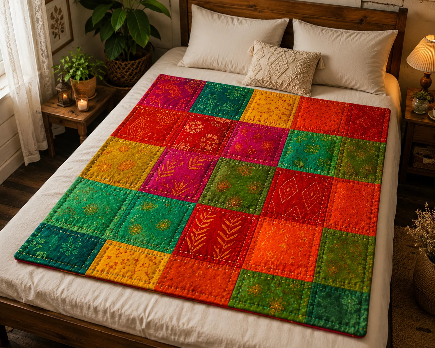 Hand Stitch Kantha – Colorful Heritage