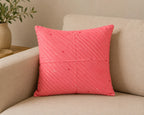 Handstitch Cushion - Coral Grace