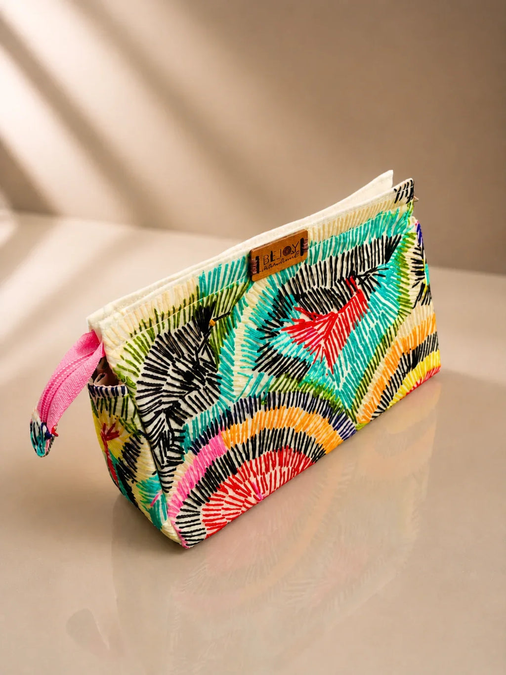 Hand Stitch Pouch – Rise & Shine