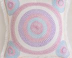 Handstitch Cushion - Pastel Circle