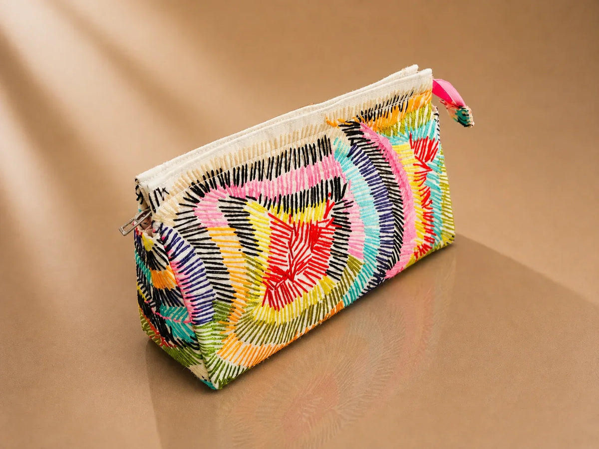 Hand Stitch Pouch – Rise & Shine