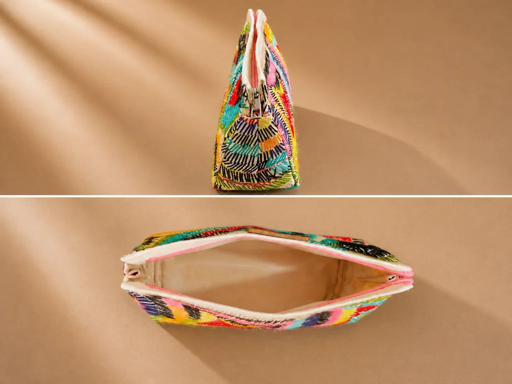 Hand Stitch Pouch – Rise & Shine