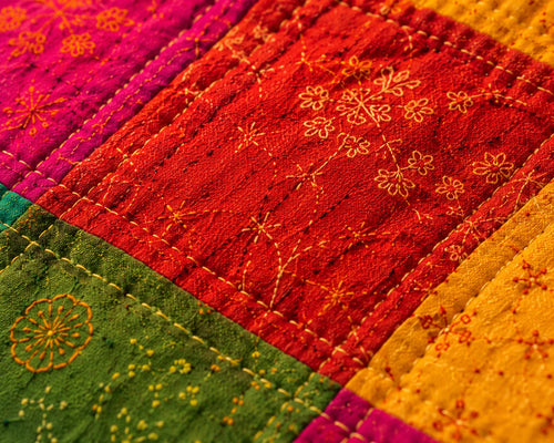 Hand Stitch Kantha – Colorful Heritage