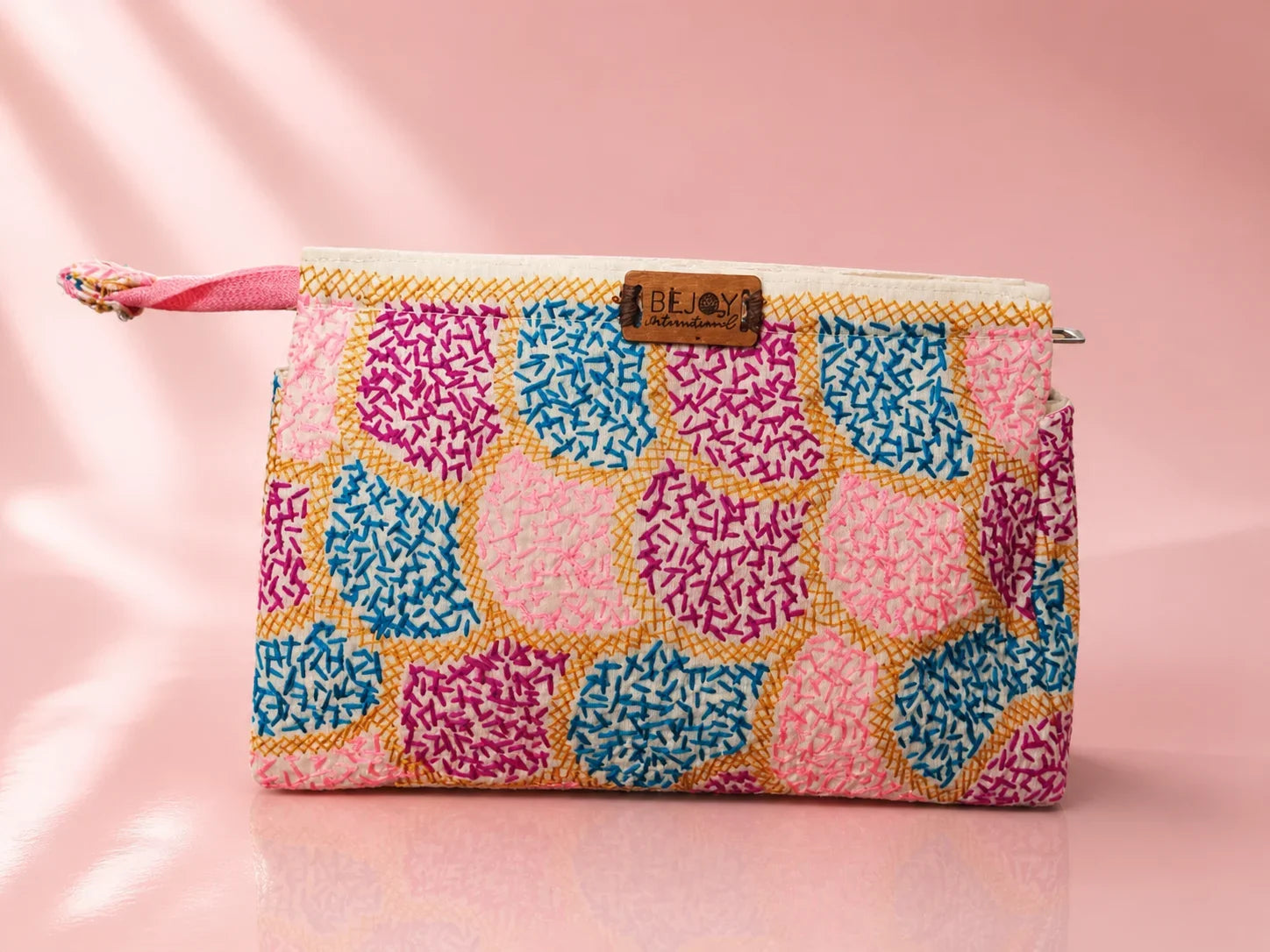 Hand Stitch Pouch – Blooming Hope