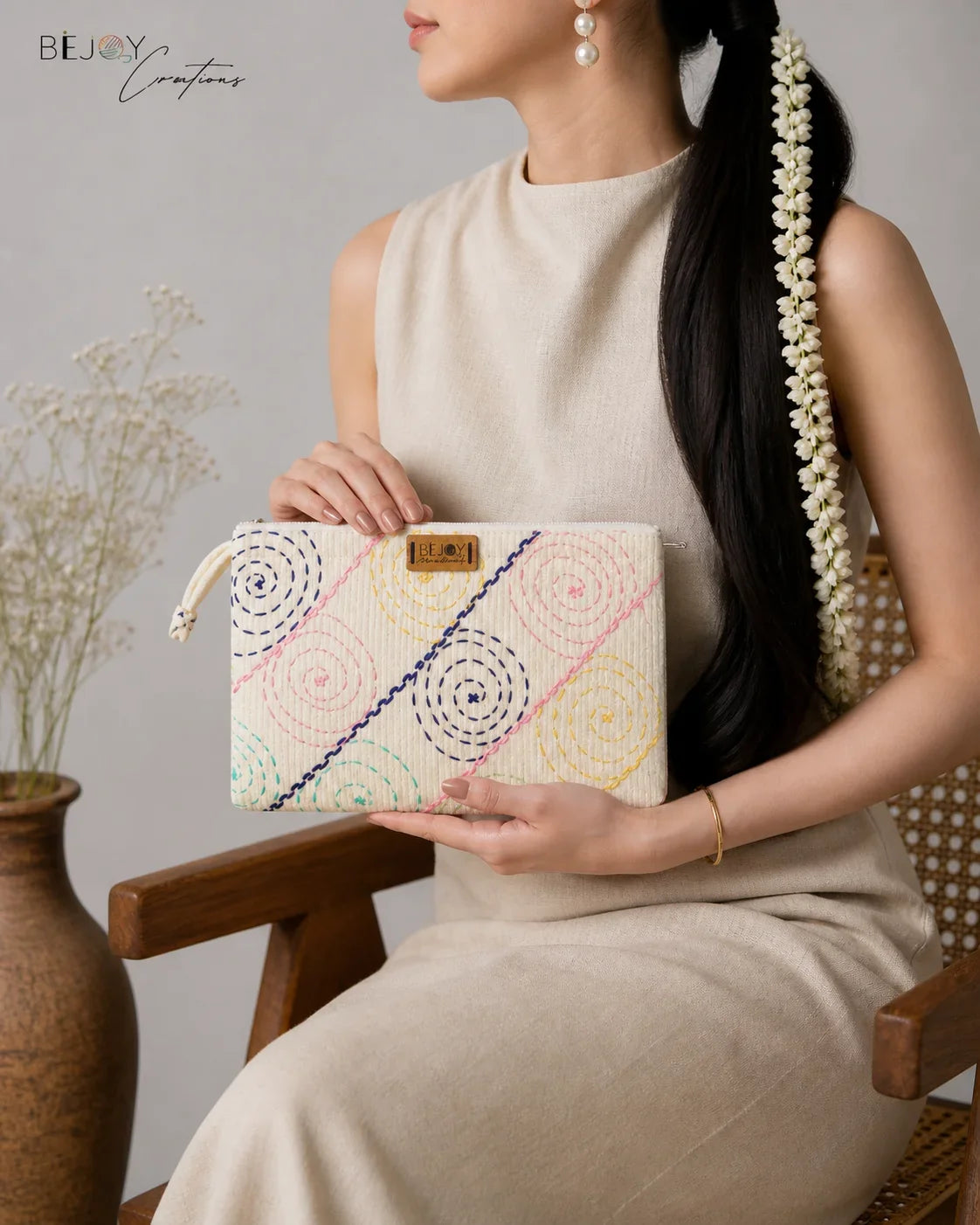 Hand Stitch Pouch – Endless Dreams