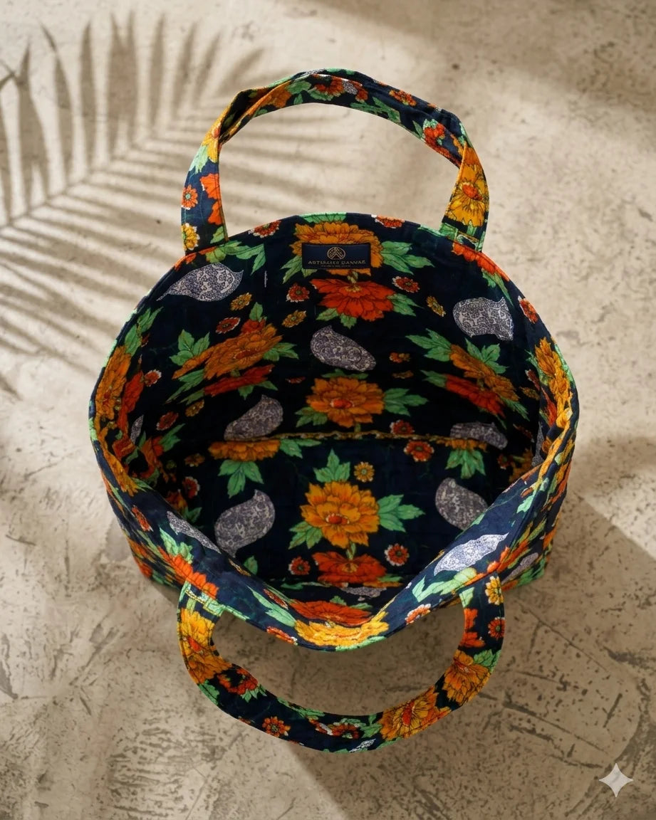 Recycle Fabric Ladies Tote Bag – Sunshine Garden