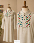 Hand Stitch Panjabi – Floral Tradition