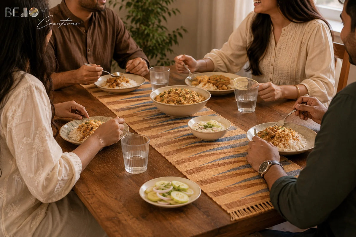 Jute Table Runner – Natural Heritage