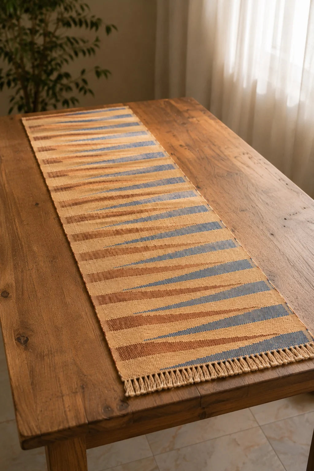 Jute Table Runner – Natural Heritage