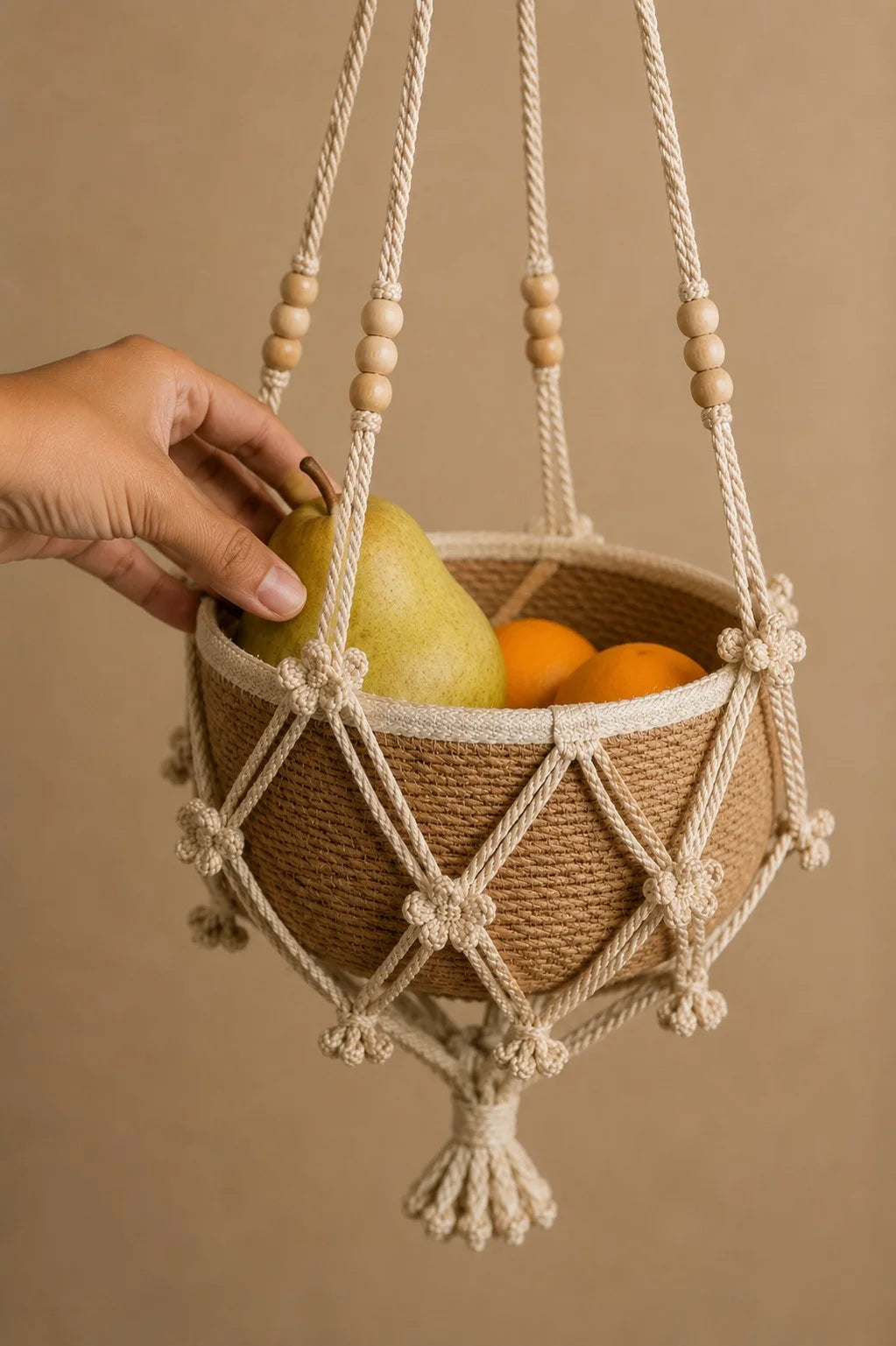 Handmade Home Decor – Macrame Hanging Basket