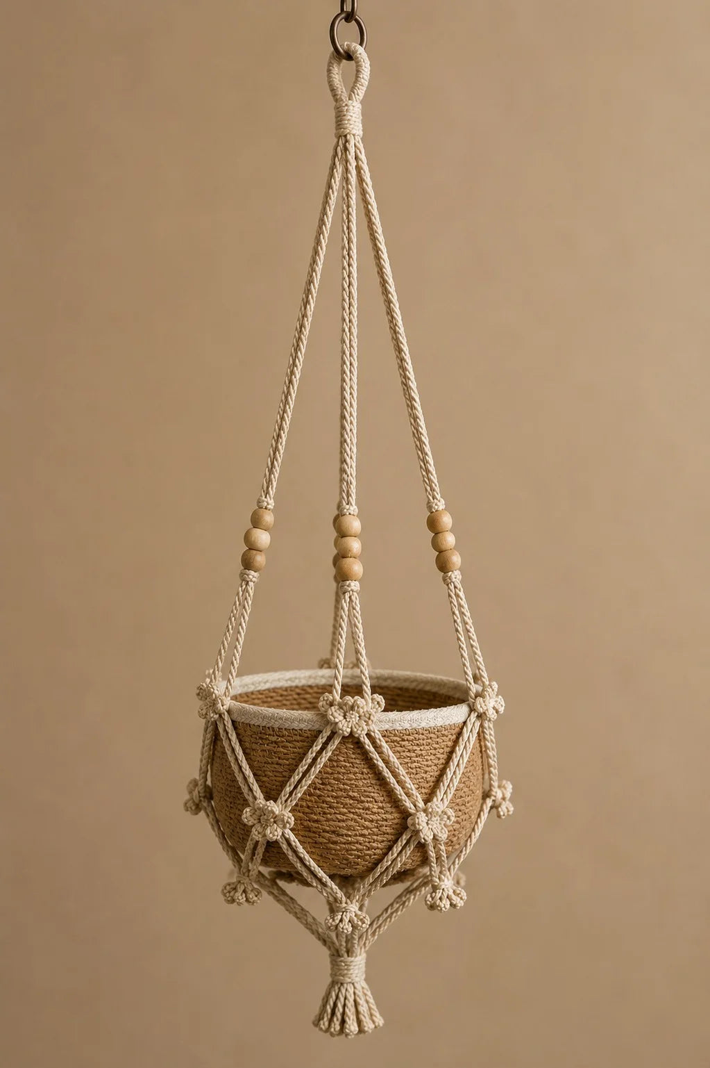 Handmade Home Decor – Macrame Hanging Basket