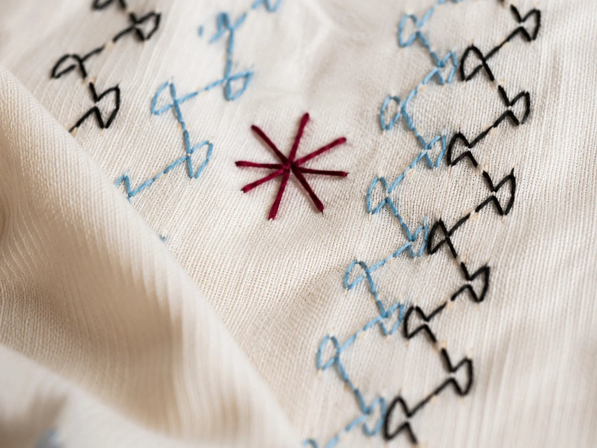 Hand Stitch Table Runner – Classic Threads