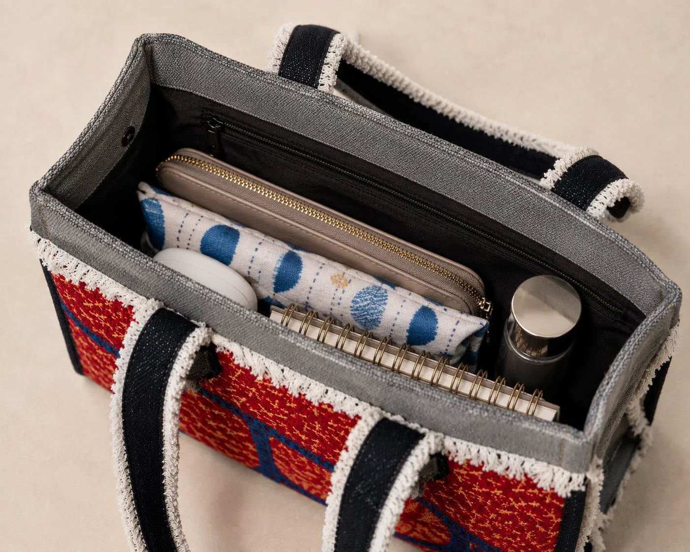 Denim Hand Stitch Ladies Bag – Creative Journey