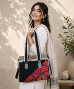 Denim Hand Stitch Ladies Bag – Creative Journey