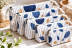 Hand Stitch Pouch Set – Peaceful Moments