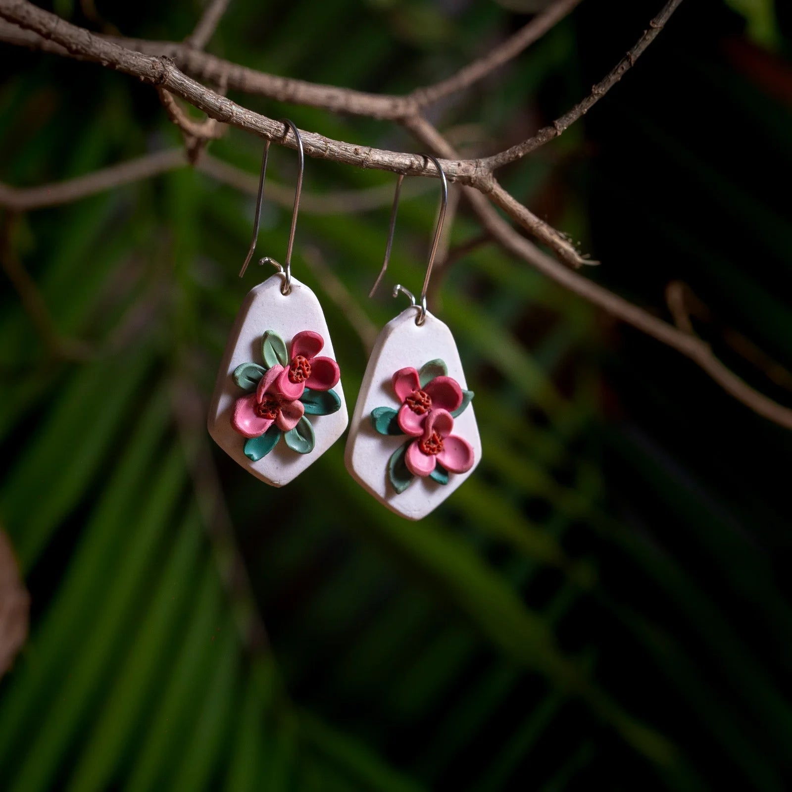 Handmade Floral Earring Collection – Nature’s Little Garden