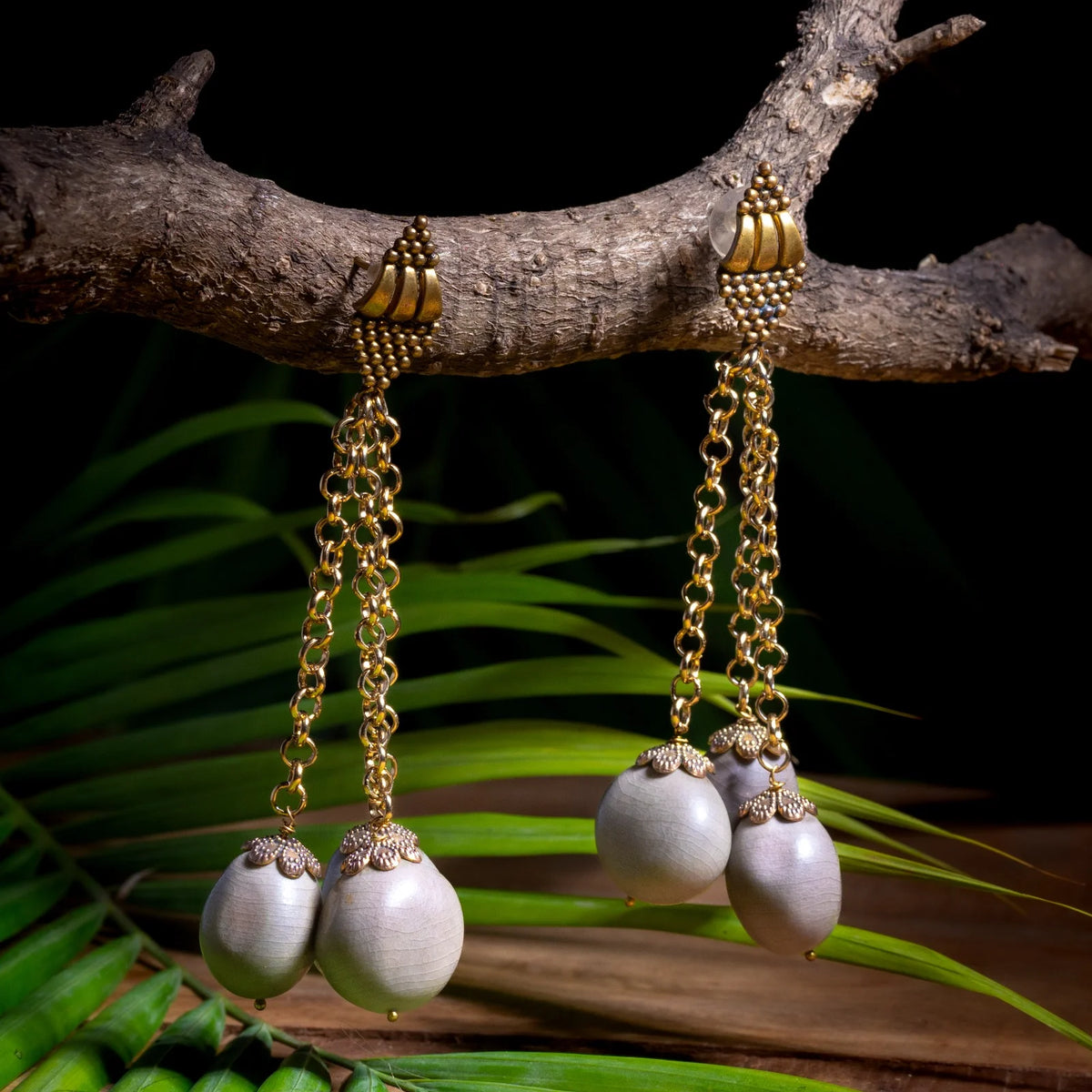 Natural & Recycled Handmade Earring Collection – Earthly Creations