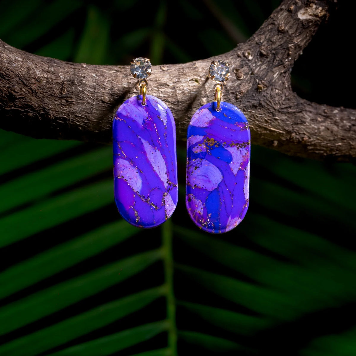 Natural Stone Handmade Earring Collection – Earth Colors