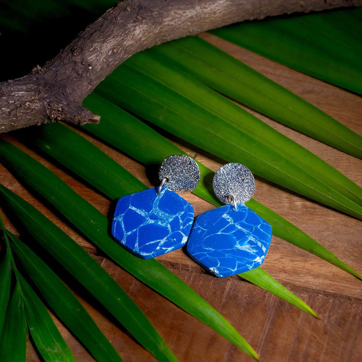 Natural Stone Handmade Earring Collection – Earth Colors