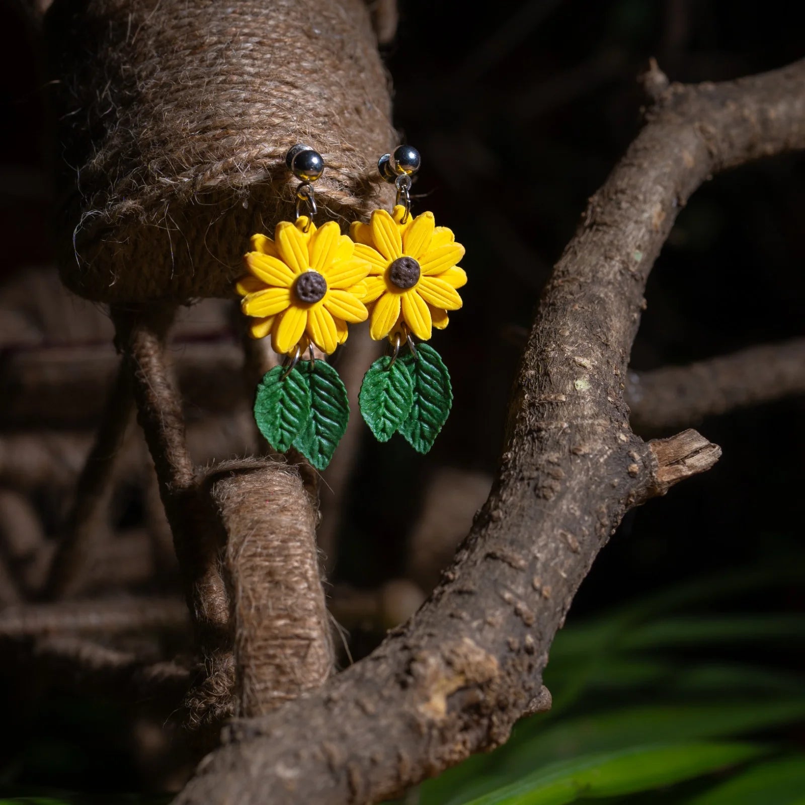 Handmade Floral Earring Collection – Nature’s Little Garden
