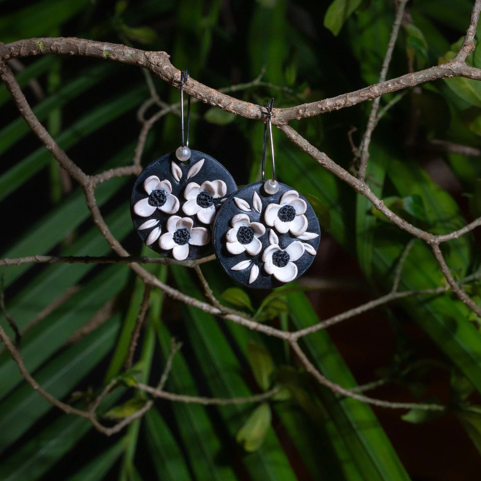 Handmade Floral Earring Collection – Nature’s Little Garden