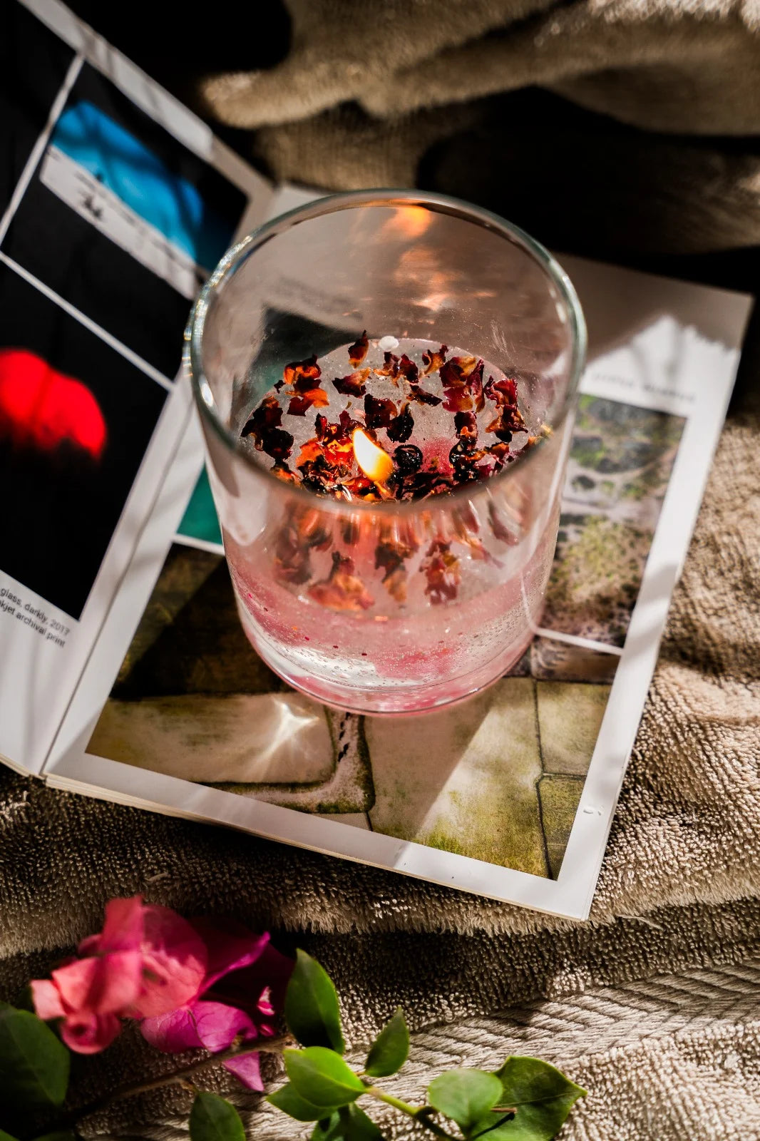 Scented Candle – Rose Serenity