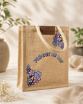 Jute Fabric Bag – Blooming Memories