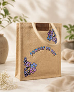 Jute Fabric Bag – Blooming Memories