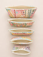 Hand Stitch Pouch Set – Colorful Blessings