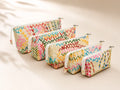 Hand Stitch Pouch Set – Colorful Blessings