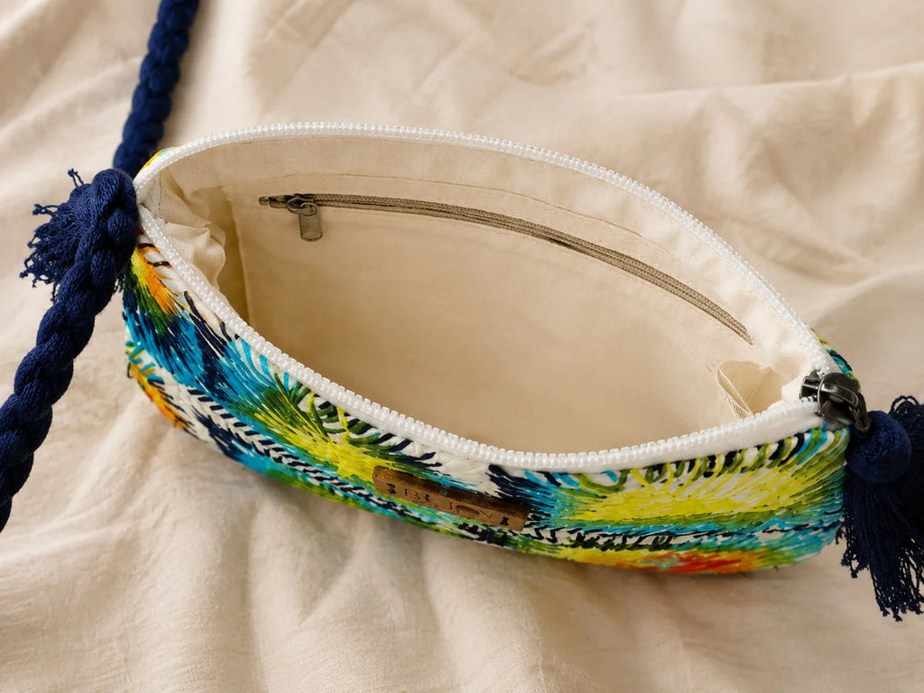 Pure Hand Stitch Crossbody Bag – Waves of Hope