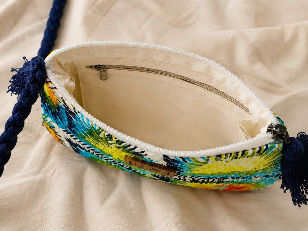 Pure Hand Stitch Crossbody Bag – Waves of Hope