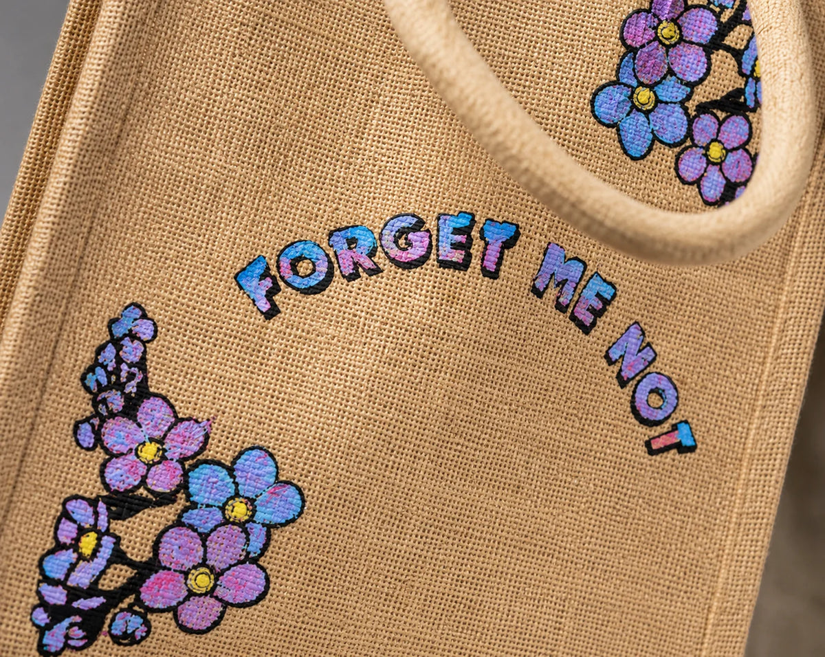 Jute Fabric Bag – Blooming Memories