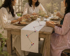 Hand Stitch Table Runner – Floral Path