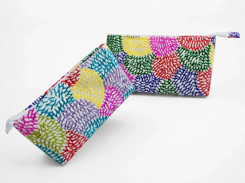 Hand Stitch Pouch – Colors of Joy
