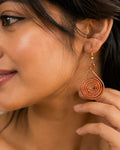 Copper Handmade Earring – Circle of Nature