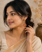 Copper Handmade Earring – Circle of Nature