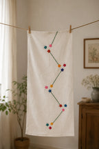 Hand Stitch Table Runner – Floral Path